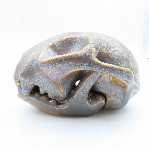 実際に弊社で買取させて頂いたBloodyMary/ブラッディマリー 2008 コレクション KAI 信楽焼 Bakeneko スカルの画像 3枚目