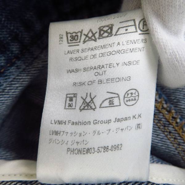 実際に弊社で買取させて頂いたGIVENCHY/ジバンシー 18ss スターデニムジャケット/Lの画像 4枚目