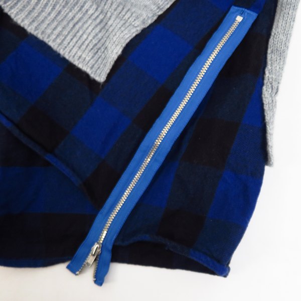 実際に弊社で買取させて頂いたDISCOVERED/ディスカバード ドッキング 長袖ニット DC-AW17-KN-05 size：2の画像 5枚目