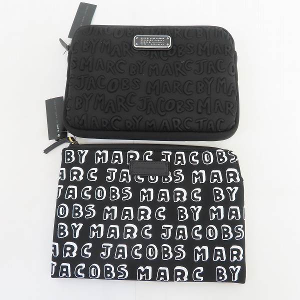実際に弊社で買取させて頂いた【未使用】MARC BY MARC JACOBS/マークバイマークジェイコブス ミニクラッチ/ポーチ M0002302/M0003463 2点セット