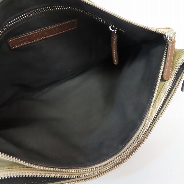 実際に弊社で買取させて頂いたDaniel&Bob/ダニエル＆ボブ レザー×ナイロン クラッチバッグ の画像 3枚目