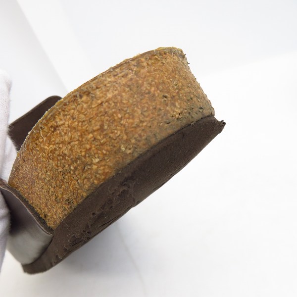 実際に弊社で買取させて頂いたBIRKENSTOCK/ビルケンシュトック BOSTON ボストン レザーサンダル 27の画像 8枚目