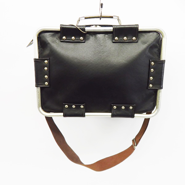 実際に弊社で買取させて頂いたJean Paul GAULTIER/ジャンポールゴルチエ パイプフレーム レザー 2way ショルダーバッグ