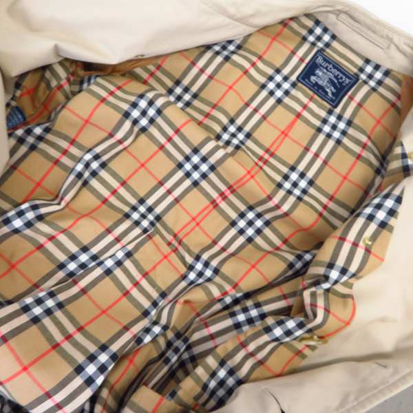 実際に弊社で買取させて頂いたBURBERRY'S/バーバリーズ ノバチェック トレンチコートの画像 2枚目