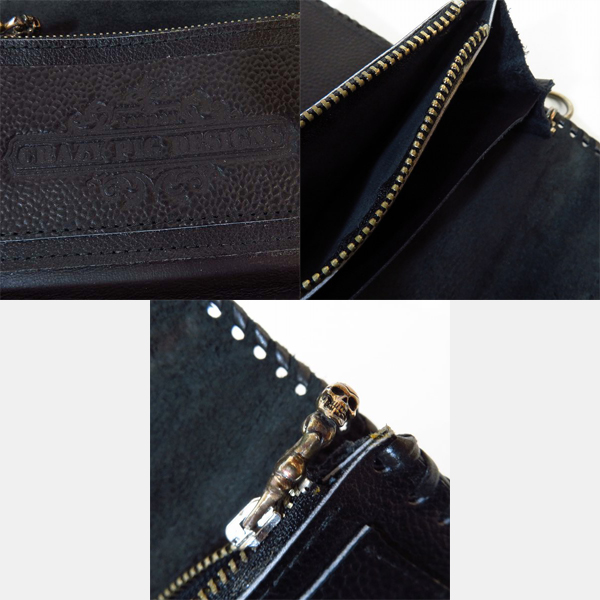 実際に弊社で買取させて頂いた【ギャラ付き】CRAZY PIG/クレイジーピッグ レザーウォレットの画像 4枚目