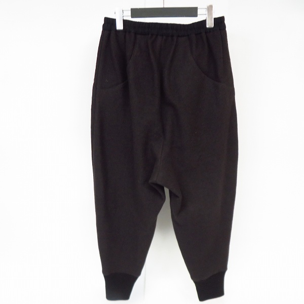 実際に弊社で買取させて頂いたThe Viridi-anne/ヴィリジアン 縮絨ウール 裾リブパンツ VI-3258-04/2の画像 1枚目