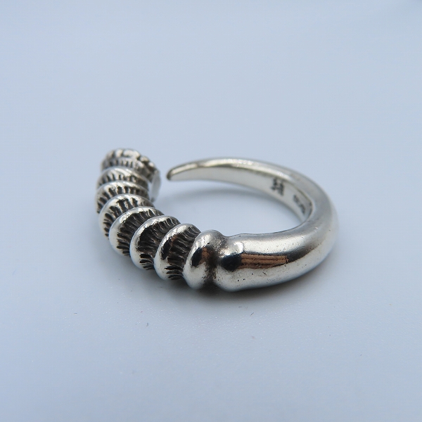 実際に弊社で買取させて頂いた【ギャラ付】BloodyMary/ブラッディマリー プレイン リング/＃13の画像 2枚目