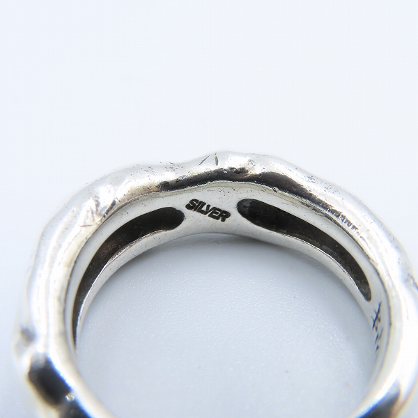 実際に弊社で買取させて頂いたBloodyMary/ブラッディマリー ラピス リング 石/＃15.5の画像 4枚目