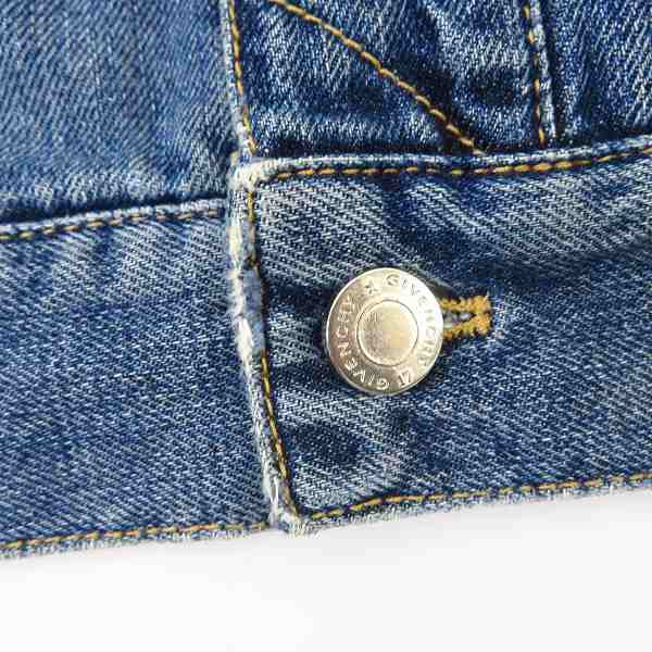 実際に弊社で買取させて頂いたGIVENCHY/ジバンシー 18ss スターデニムジャケット/Lの画像 8枚目