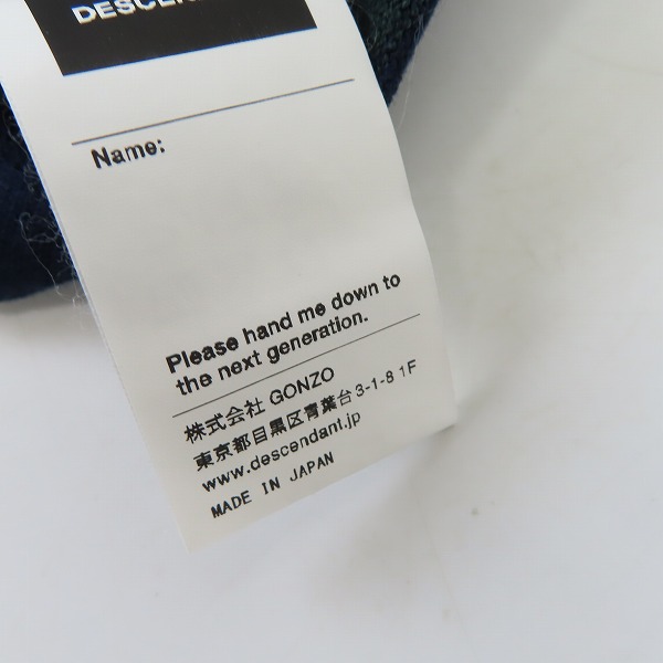 実際に弊社で買取させて頂いたDESCENDANT/ディセンダント ボーダー 胸ポケット付き 長袖カットソー/2の画像 4枚目