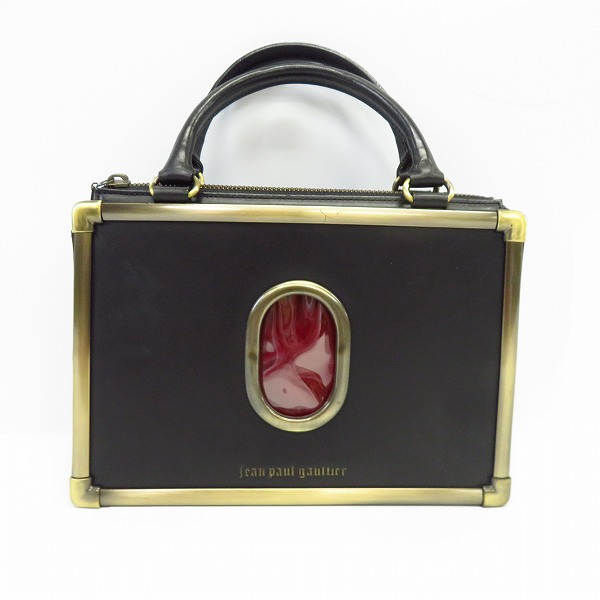 実際に弊社で買取させて頂いたJean Paul GAULTIER/ジャンポールゴルチエ ロゴ型押し ハンドバッグ