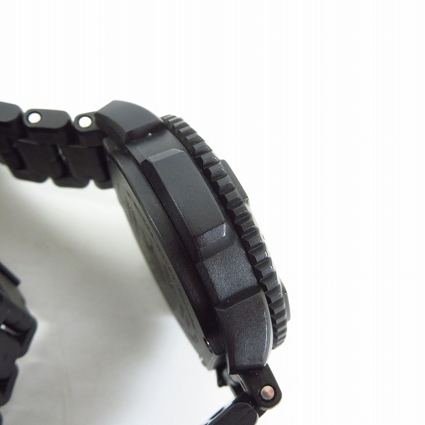実際に弊社で買取させて頂いたLUMINOX/ルミノックス NAVY SEALS/ネイビーシールズ 黒　腕時計 3050/3950の画像 7枚目