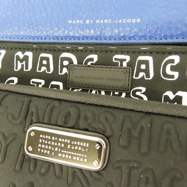 実際に弊社で買取させて頂いた【未使用】MARC BY MARC JACOBS/マークバイマークジェイコブス ミニクラッチ/ポーチ M0002302/M0003982/M0003463 3点セットの画像 5枚目