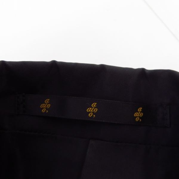 実際に弊社で買取させて頂いたato/アトウ ナイロン テーラードジャケット S02-J01-0505/48の画像 2枚目