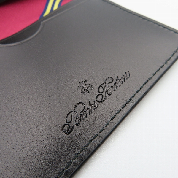 実際に弊社で買取させて頂いたBrooks Brothers/ブルックスブラザーズ カーフレザー カードケースの画像 4枚目