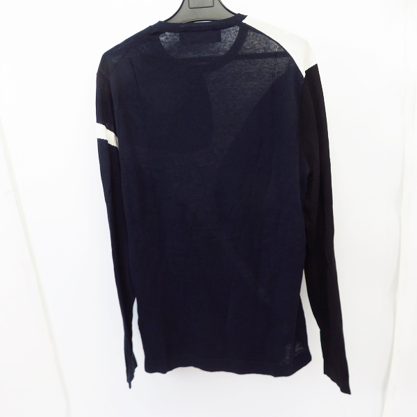 実際に弊社で買取させて頂いたNeil Barrett/ニールバレット 14SS イームズ ニット/Sの画像 1枚目