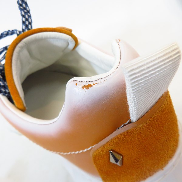 実際に弊社で買取させて頂いたJIMMY CHOO/ジミーチュウ 20SS DIAMOND/ダイヤモンドスニーカー 42の画像 6枚目