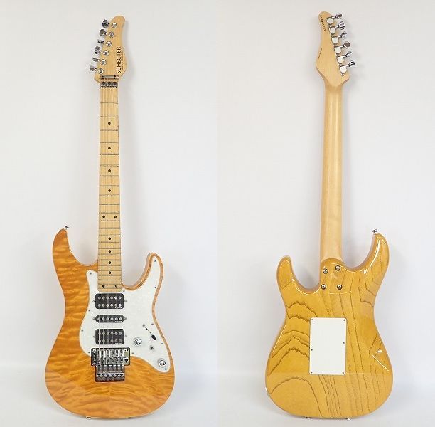 実際に弊社で買取させて頂いた★SCHECTER/シェクター SD-2-24-ASH ストラトシェイプ 日本製 ギグケース付 の画像 1枚目