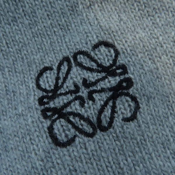 実際に弊社で買取させて頂いたLOEWE/ロエベ 21SS ウール カラーブロックカーディガン H526Y16K02/XSの画像 5枚目