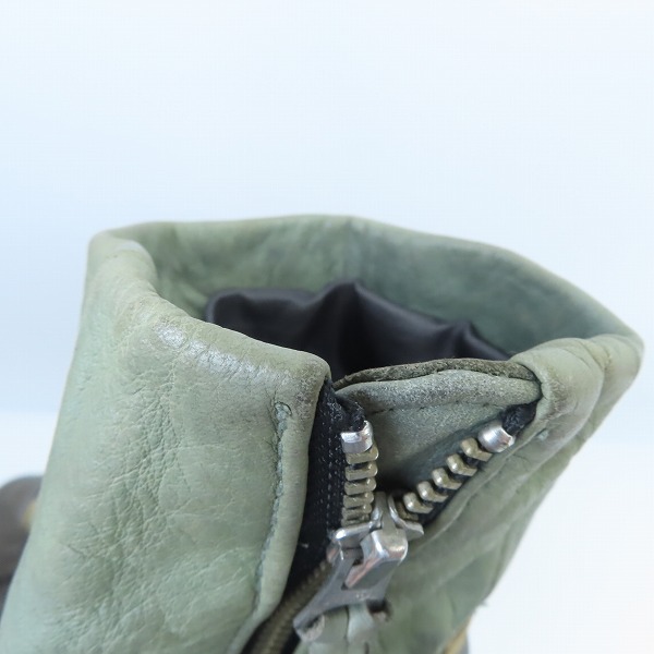 実際に弊社で買取させて頂いたSCHOTT/ショット レザーパッチライダースジャケット 3171013/Lの画像 3枚目