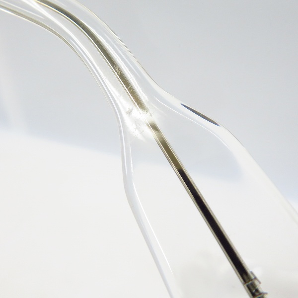 実際に弊社で買取させて頂いたspec espace/スペックエスパス 眼鏡/メガネフレーム 手仕事 クリア ES-5202 70の画像 5枚目