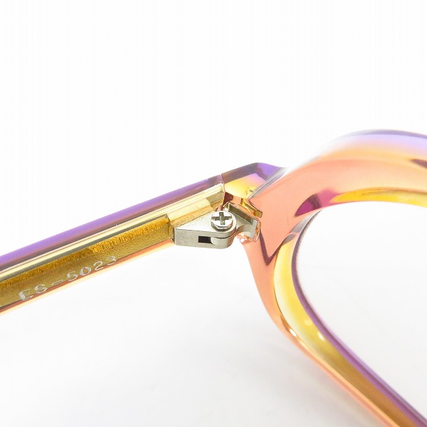 実際に弊社で買取させて頂いたspec espace/スペックエスパス 眼鏡/メガネフレーム ES-5023 64の画像 5枚目