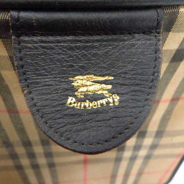 実際に弊社で買取させて頂いたBurberrys/バーバリーズ ノバチェック ボストンバッグの画像 4枚目