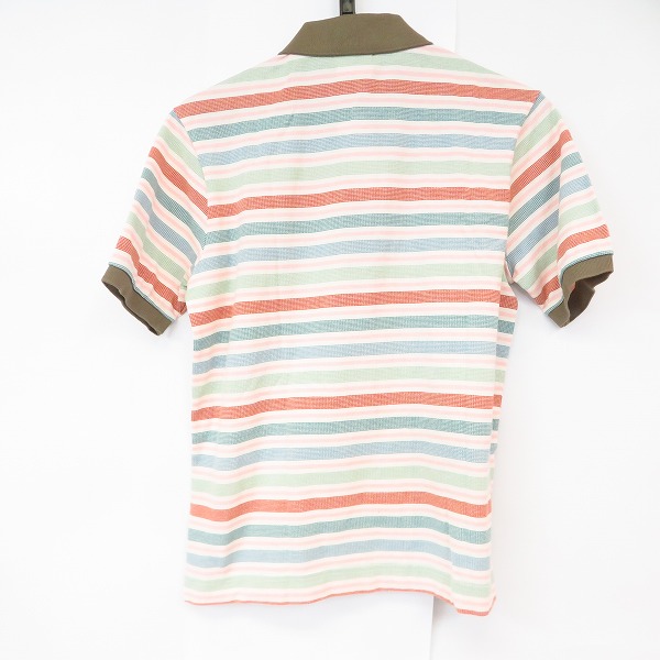 実際に弊社で買取させて頂いた【未使用】LACOSTE/ラコステ ポロシャツ ボーダー/2の画像 1枚目