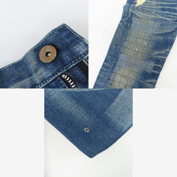 NEIGHBORHOOD ネイバーフッド GRID SAVAGE デニムパンツ