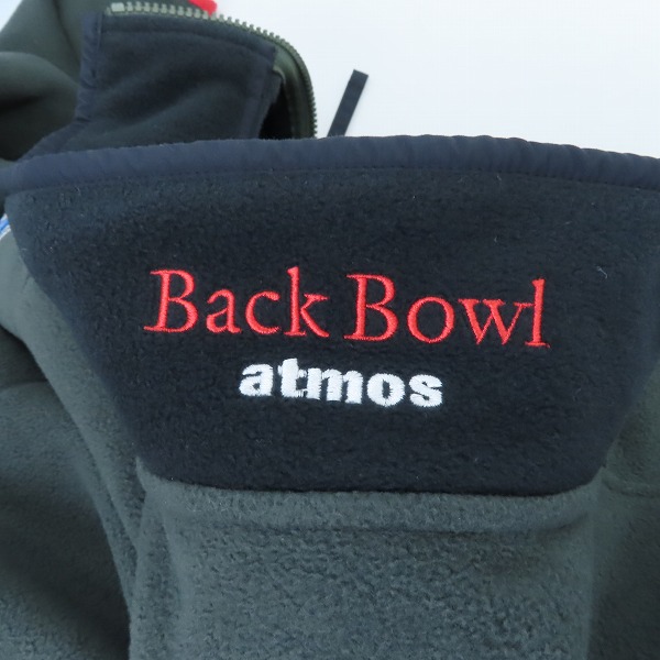 実際に弊社で買取させて頂いたColumbia×atmos/コロンビア×アトモス BackBawl  アメリカ国境 ジップアップ フリースジャケット/Mの画像 5枚目
