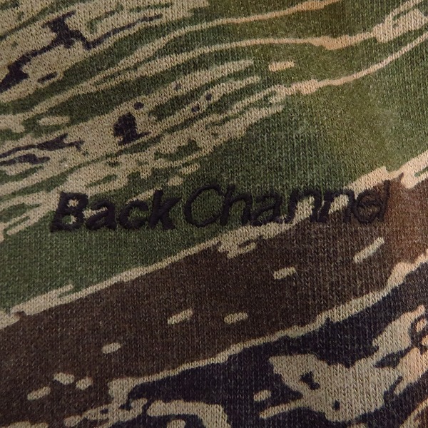実際に弊社で買取させて頂いたBack Channel/バックチャンネル カモフラ ジップパーカー Lの画像 5枚目