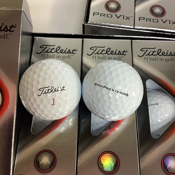 実際に弊社で買取させて頂いた【未使用】Titleist/タイトリスト PRO V1x 2021年モデル ゴルフボール ホワイト 3ダースの画像 1枚目