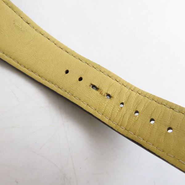 実際に弊社で買取させて頂いたMACKINTOSH PHILOSOPHY/マッキントッシュ フィロソフィー TROTTER レザーベルト腕時計/FCKZ985の画像 4枚目