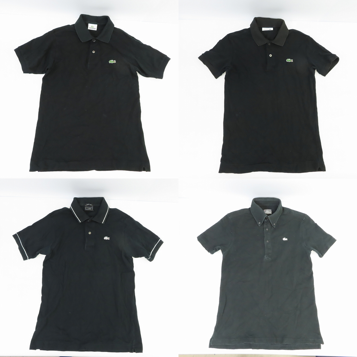 実際に弊社で買取させて頂いたLACOSTE/ラコステ 半袖ポロシャツ 10点セットの画像 2枚目