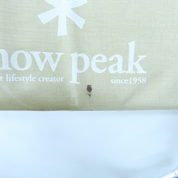 実際に弊社で買取させて頂いたsnow peak/スノーピーク FDチェアワイドRD/椅子/LV-077RDの画像 5枚目