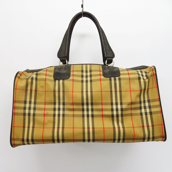 実際に弊社で買取させて頂いたBurberrys/バーバリーズ ノバチェック ボストンバッグ