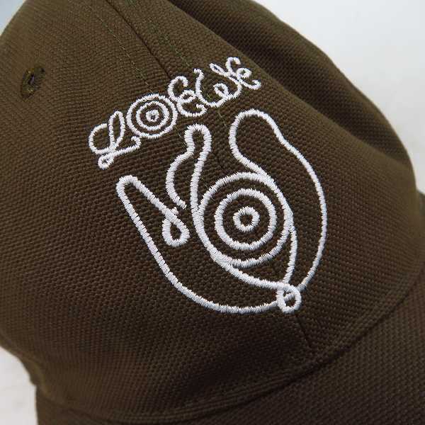 実際に弊社で買取させて頂いたLOEWE/ロエベ 21SS ロゴ刺繍 ベースボールキャップ K664358X12 ONEサイズ の画像 8枚目