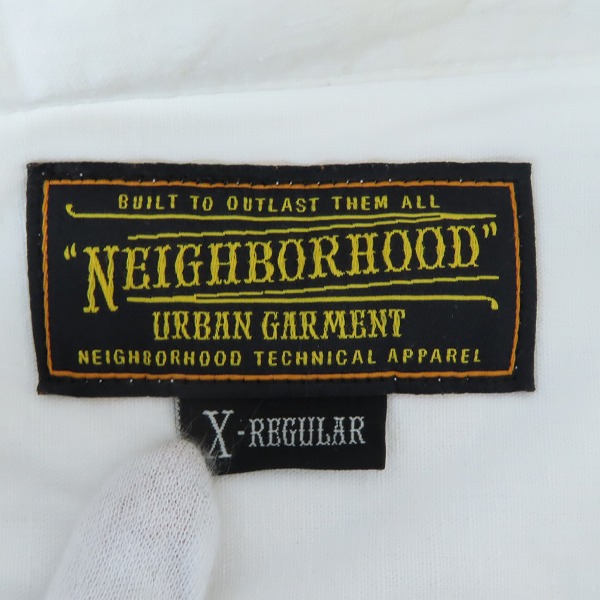 実際に弊社で買取させて頂いたNEIGHBORHOOD×Fragment Design/ネイバーフッド×フラグメントデザイン 長袖シャツ 112ARFRN-SHM01S/XLの画像 2枚目