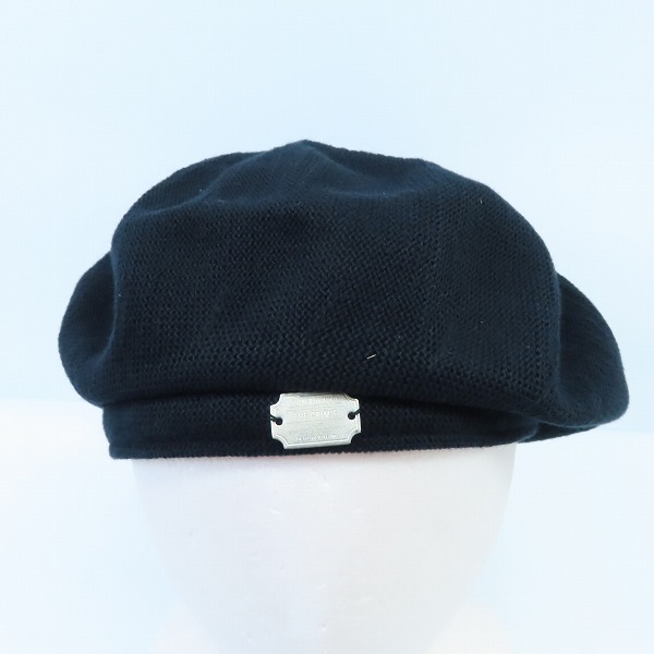 実際に弊社で買取させて頂いたTHE CRIMIE/クライミー ベレー帽 ブラック