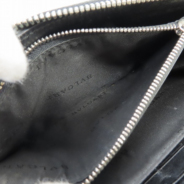 実際に弊社で買取させて頂いたBVLGARI/ブルガリ ラウンドジップ 長財布  MD B16 32587の画像 5枚目