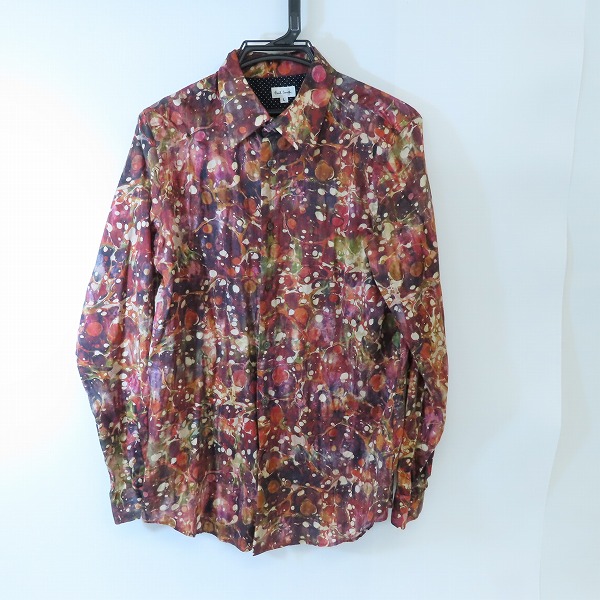 実際に弊社で買取させて頂いたPaul Smith/ポールスミス ドット柄 長袖シャツ/L