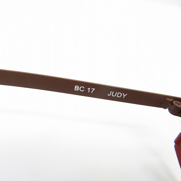 実際に弊社で買取させて頂いたAnne et Valentin/アンバレンタイン 眼鏡/メガネフレーム JUDY BC17の画像 4枚目