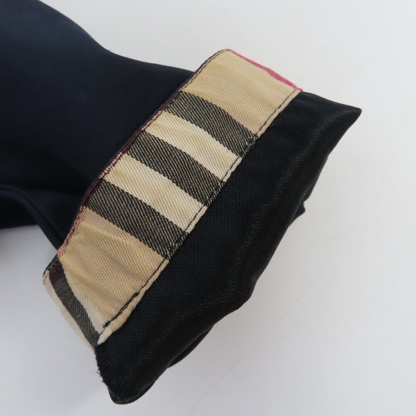 実際に弊社で買取させて頂いたBURBERRY LONDON/バーバリー・ロンドン ジップアップブルゾン/Mの画像 6枚目