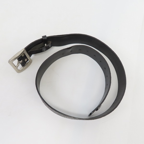 実際に弊社で買取させて頂いたCRIMIE/クライミー 型押し レザー ベルトの画像 9枚目