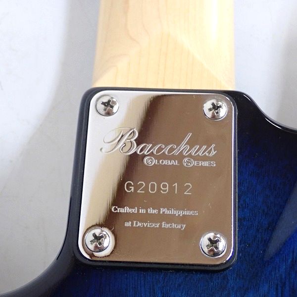 実際に弊社で買取させて頂いた★Bacchus/バッカス WOODLINEモデル WL-434 ジャズベースType ソフトケース付きの画像 8枚目