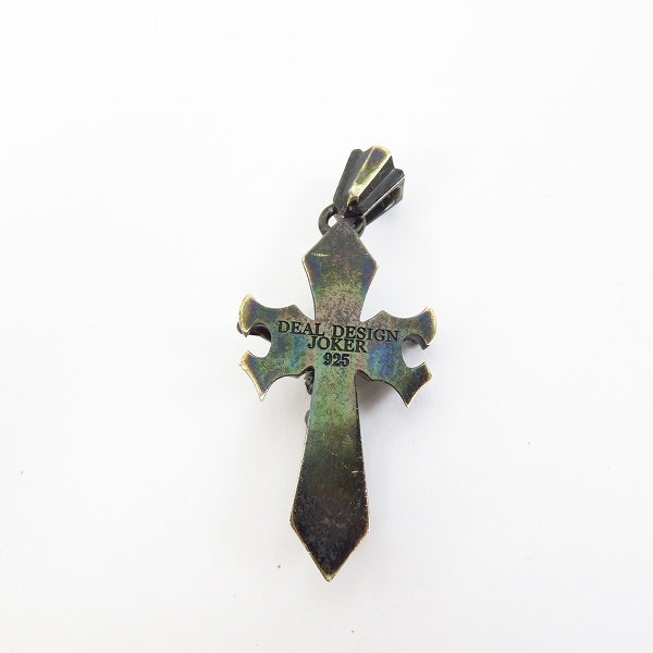 実際に弊社で買取させて頂いたDEAL DESIGN/ディールデザイン クロス ペンダント ブラックコーティングの画像 2枚目
