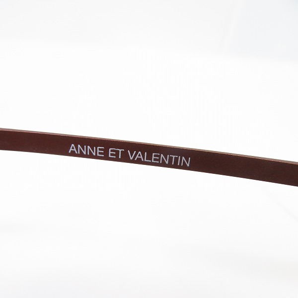 実際に弊社で買取させて頂いたAnne et Valentin/アンバレンタイン 眼鏡/メガネフレーム TYPO A110の画像 3枚目