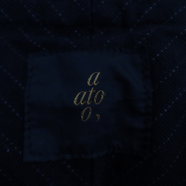 実際に弊社で買取させて頂いたato/アトウ ブーツカット ベルボトムパンツ/48の画像 2枚目