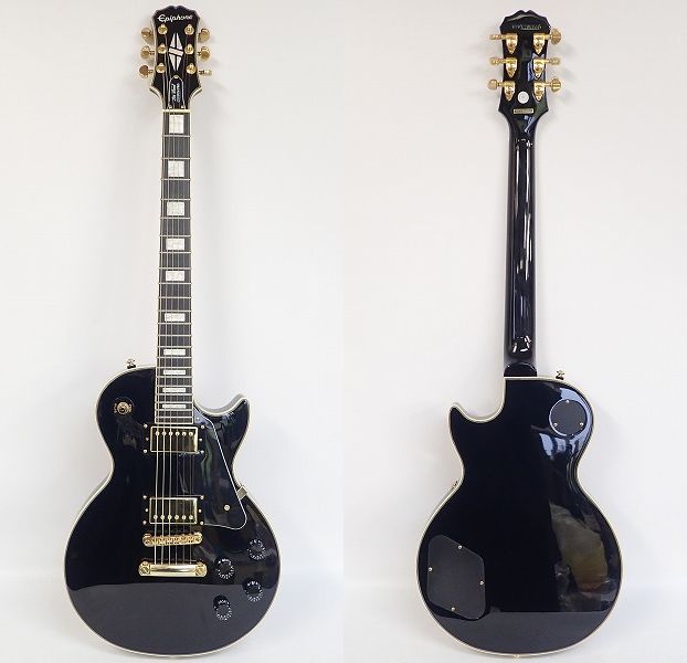 実際に弊社で買取させて頂いた★Epiphone/エピフォン Les Paul Custom Pro/レスポールカスタムプロ ソフトケース付の画像 1枚目