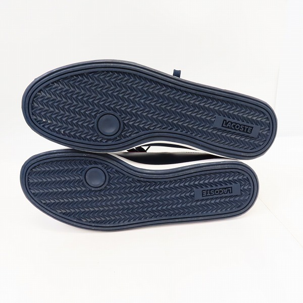 実際に弊社で買取させて頂いたLACOSTE/ラコステ GRADUATE 119 3 レザースニーカー/シューズ size：UK8の画像 2枚目
